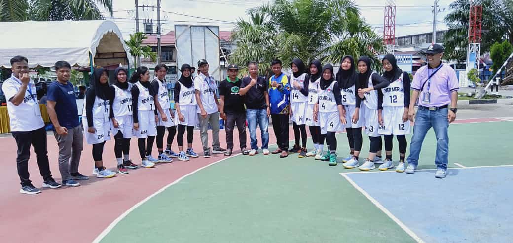 Cabang Olahraga Basket Bener Meriah Menang Dengan Skor 19- 6