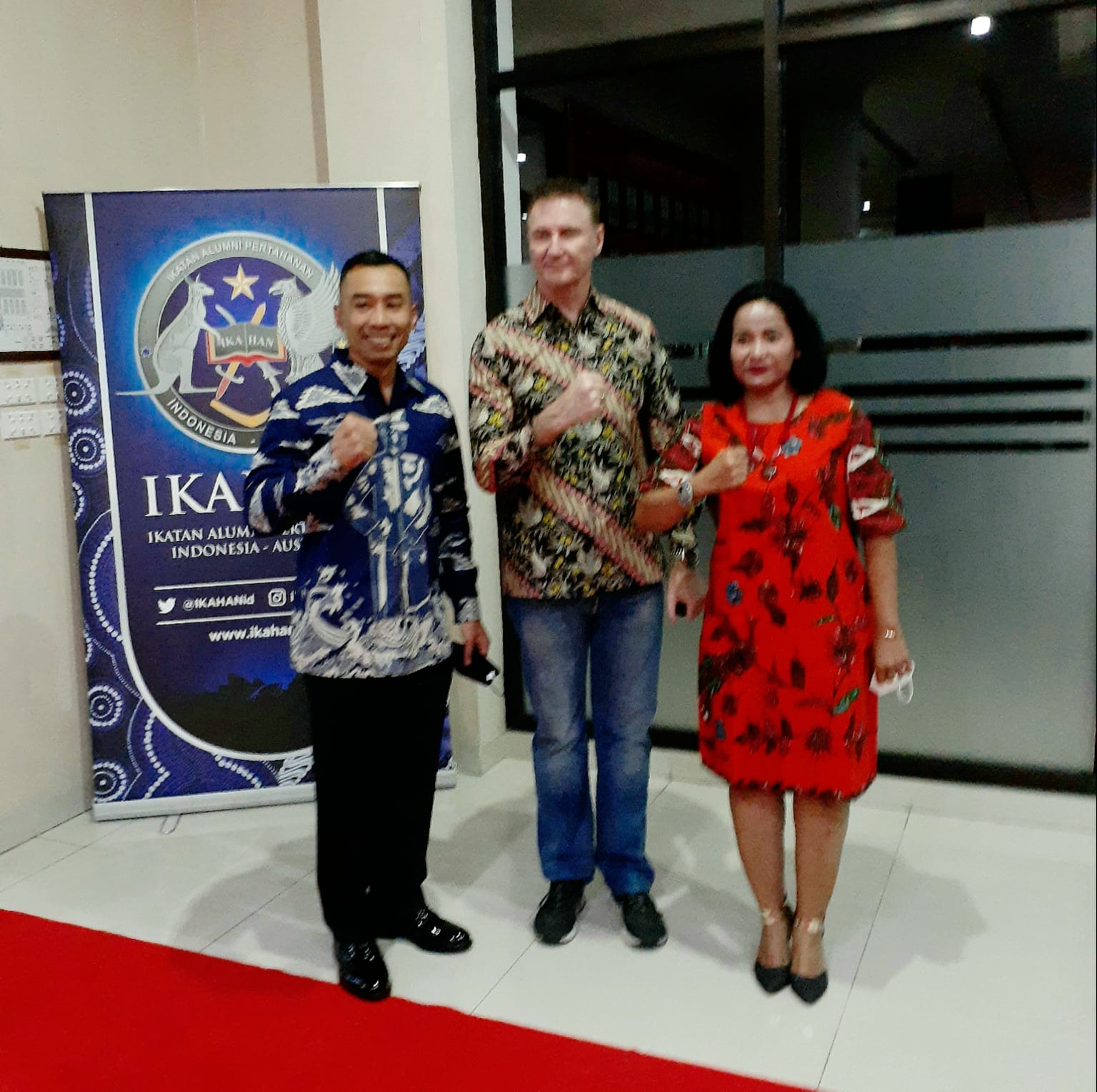 Komandan Lanal Bandung Hadiri Malam Ceramah IKAHAN (Ikatan Alumni Pertahanan Indonesia-Australia) di Sesko TNI