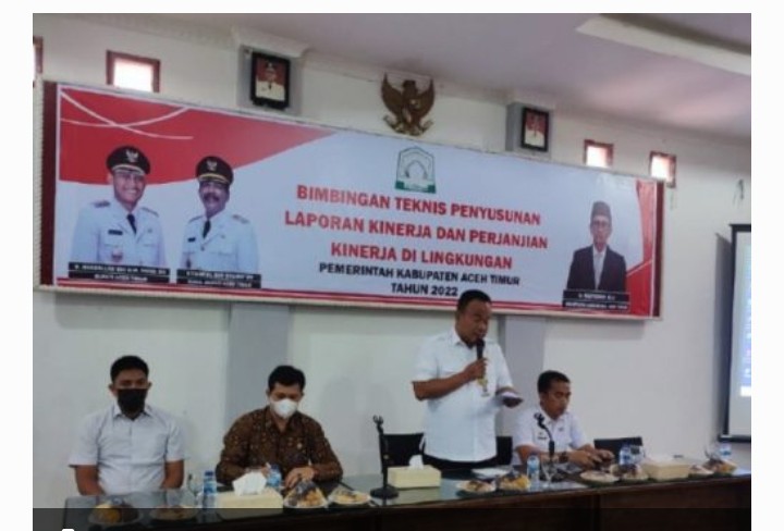  Bimtek penyusunan laporan kinerja Dan perjanjian kinerja