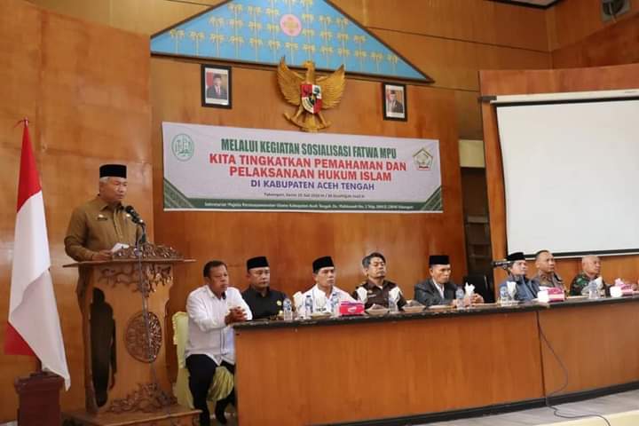 Sekda Subhandhy Buka Sosialisasi Fatwa MPU Aceh