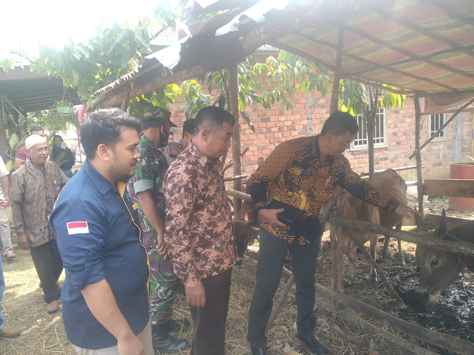 Asisten Satu PEMKAB PALI Dan Komunitas Peternakan Hewan Telah Laksanakan Launching Pasar Hewan Di Kabupaten PALI