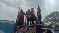 Ormas LMP Serang Gelar Aksi Demo di PT. Sunggo Metal Cemerlang