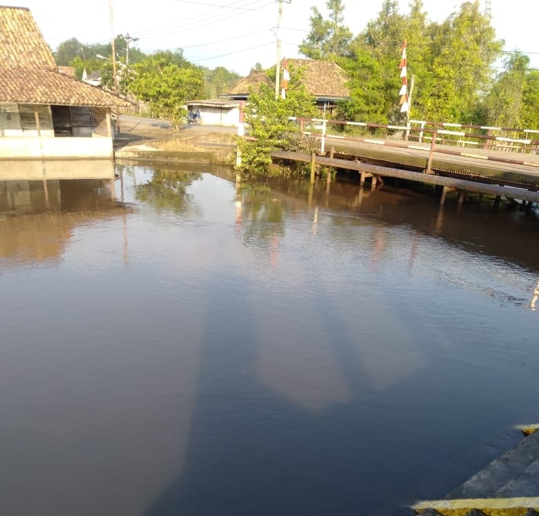 Sungai Desa Harapan Jaya Terindikasi Tercemari Oleh Limbah Batu Bara