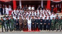 Penurunan Bendera Sangsaka Merah Putih Di Kabupaten Acèh Timur