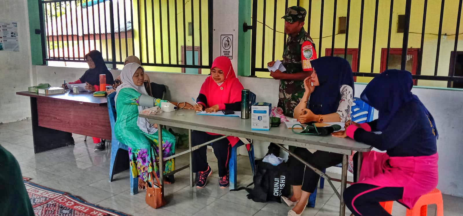 Kodim 0119 Bener meriah melalui,Babinsa, Dorong Kegiatan Pospindu Di Desa bina,an nya masing-masing.