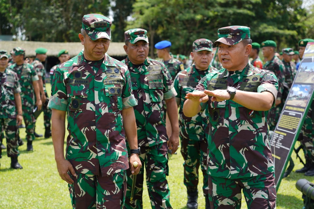 Kasad Periksa Langsung Kesiapan Operasi Yonif 143/TWEJ