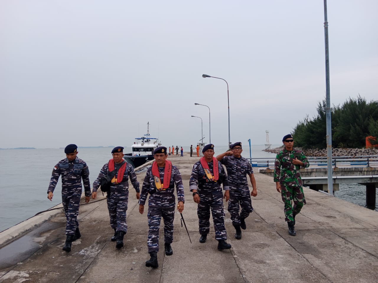 Perkuat Sinergitas dan Soliditas, Optimalisasi Operasi TNI AL Batam dan KKP Gelar Paptroli Bersama