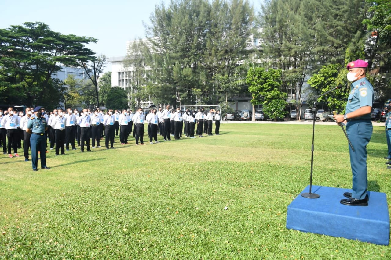 LANTAMAL III KIRIM 220 CALON PRAJURIT TNI AL KE PANITIA PUSAT MALANG