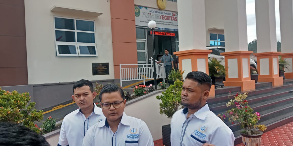 Pengacara M. Teguh Pribadi SH Merasa Kecewa ” Belum Ada Keadilan Di Pengadilan Negeri Aceh Tengah “