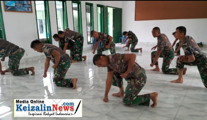 Persiapan Menunjang Tugas Pokok Prajurit TNI AD Kodim 0119/BM, dibekali Bela Diri