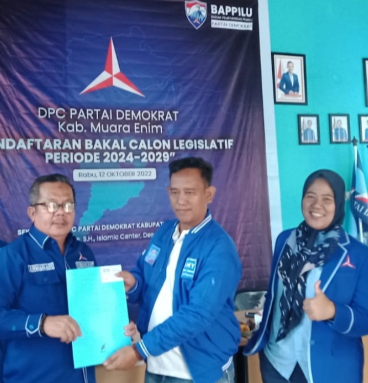 Ketua AWDI Muaraenim Rudiansyah Calon Legislatif Tahun 2024