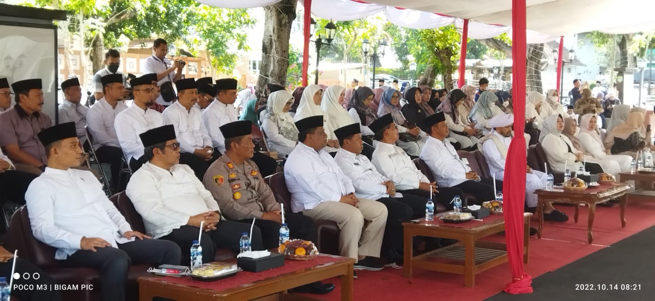 Kasat Binmas Polres Majalengka Hadiri Peringatan Maulid Nabi Muhammad SAW 1444 H Pemerintah Kabupaten Majalengka