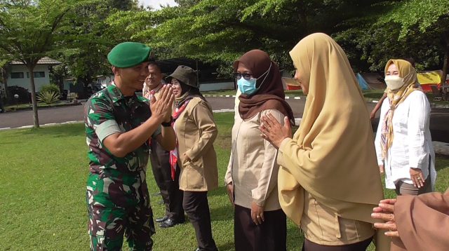 KODIM 0614/KOTA CIREBON GELAR KEGIATAN KEPRAMUKAAN SELAMA TIGA HARI.