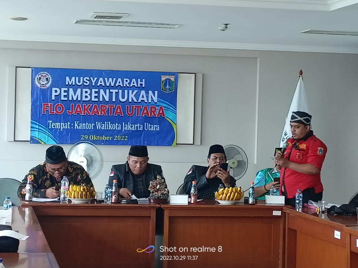 M.Supriyadi Wakil Ketua Umum FLO DKI Jakarta, Selamat Kepada Ketua Aklamasi FLO Jakarta Utara