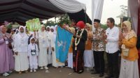 Wabup Ayu Membuka Peragaan Manasik Haji Anak PAUD se Kabupaten Cirebon Tahun 2022