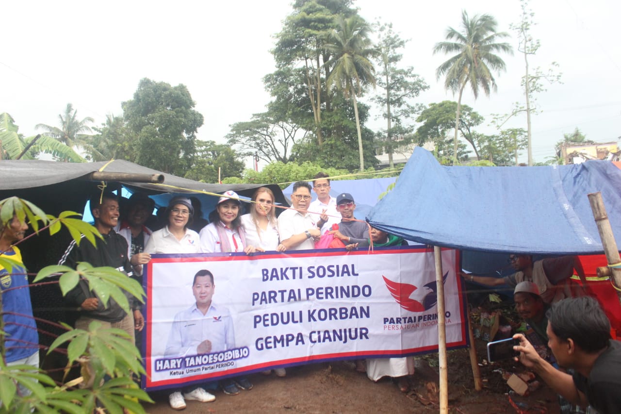 Bantu Korban Gempa Cianjur, Yerry Tawalujan: Supaya Masyarakat Merasakan Ada yang Peduli Mereka