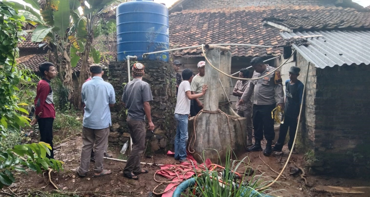  Polsek Kasui Datangi TKP Kecelakaan Kerja Akibatkan Satu Korban Meninggal Dunia