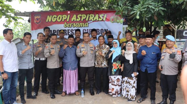 Polresta Cirebon Gelar Ngopi Aspirasi Bersama Berbagai Unsur Masyarakat Lemahabang