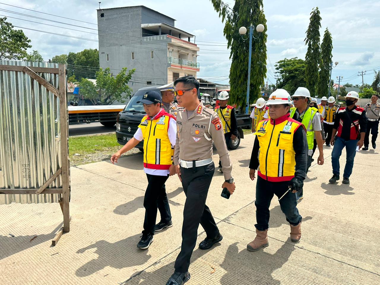 Atas Perbaikan Jembatan Pute Maros.Dirlantas Polda Sulsel, Sampaikan Permintaan Maaf Kepengguna Jalan