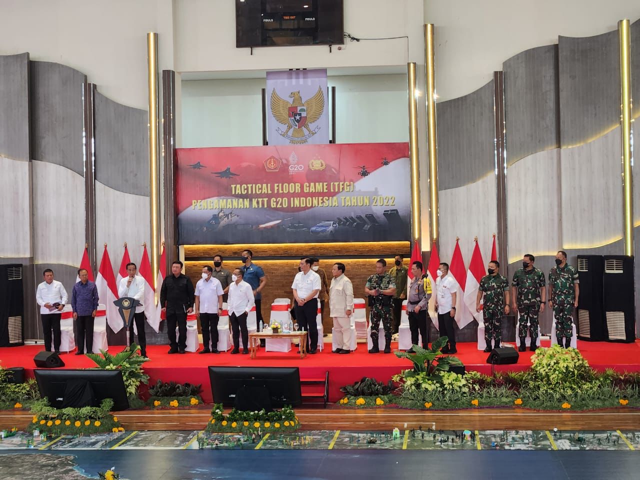 Kasad Dampingi Presiden RI di TFG Pengamanan Presidensi G20 Bali