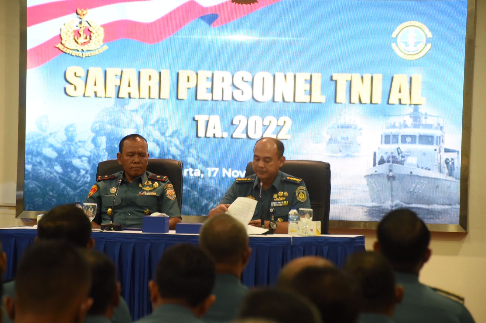 LANTAMAL III JAKARTA IKUTI SAFARI PERSONEL TNI AL TA 2022