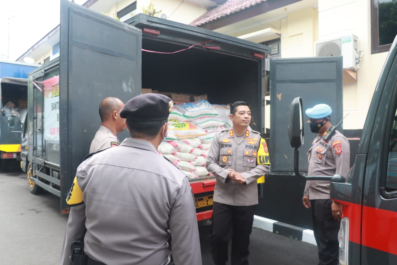 Dengan Sigap, Polres Majalengka Salurkan Bantuan Sosial Bagi Korban Gempa Kabupaten Cianjur