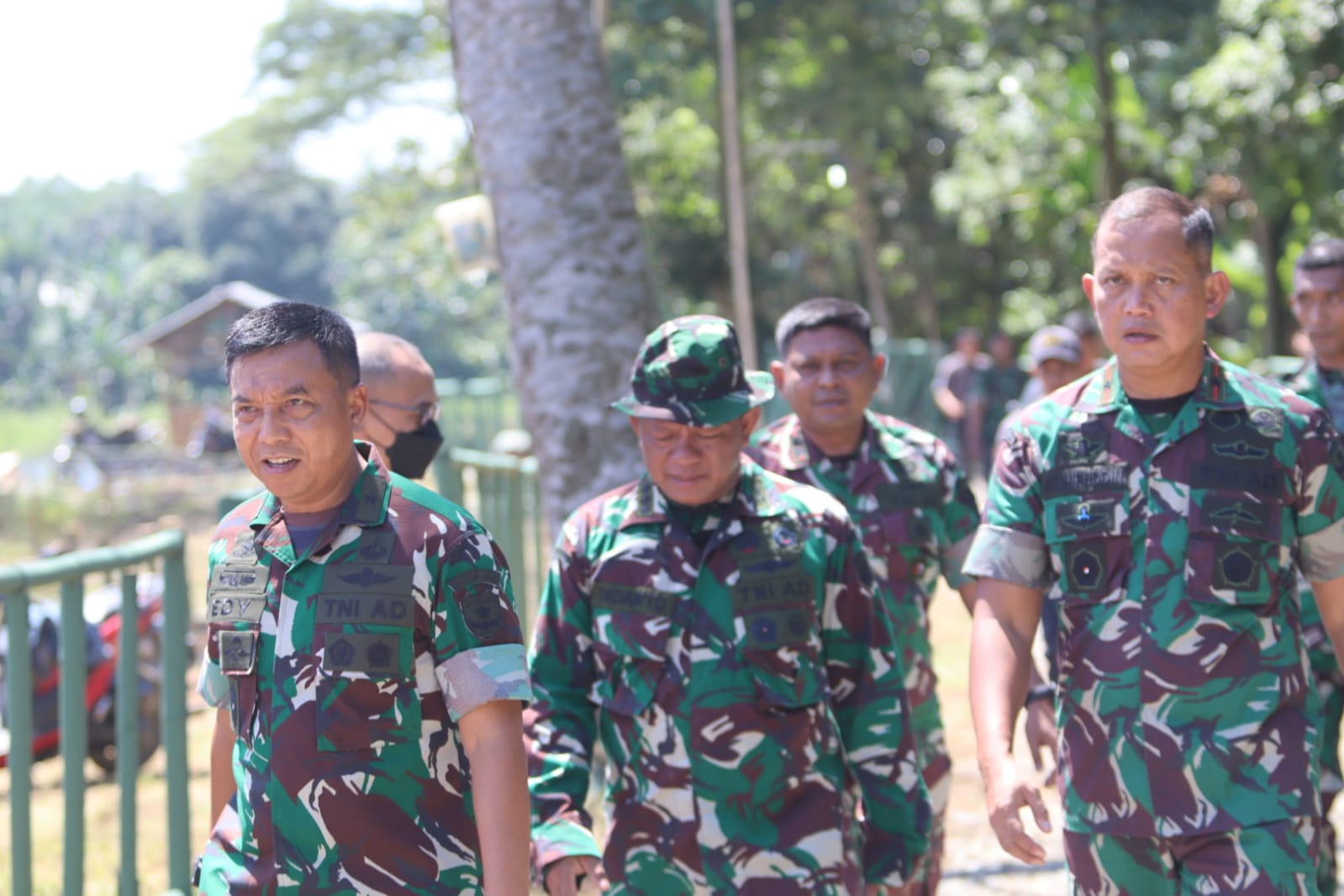 Danrem 052/Wkr Dampingi Kasdam Jaya, Tinjau Kesiapan Program Kawasan Food Estate Kodim 0510/Trs*l