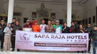 Sapa Raja Hotels Peduli Berikan Bantuan 616 Paket Sembako Untuk Korban Bencana Cianjur