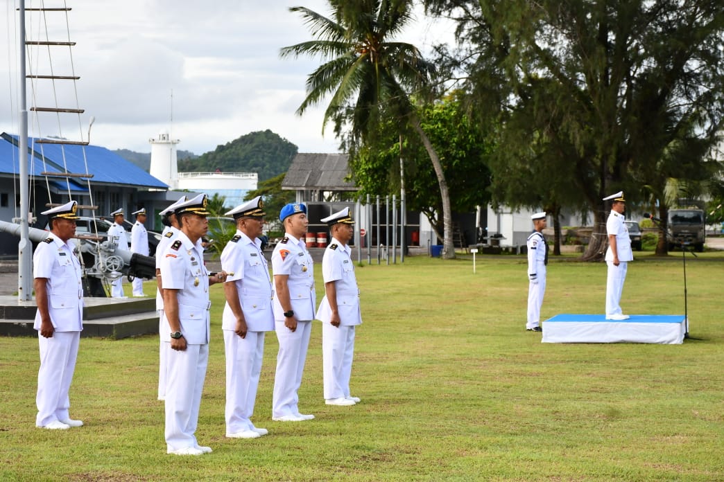 TNI AL Wilayah Sabang Gelar Upacara Hari Armada RI Tahun 2022