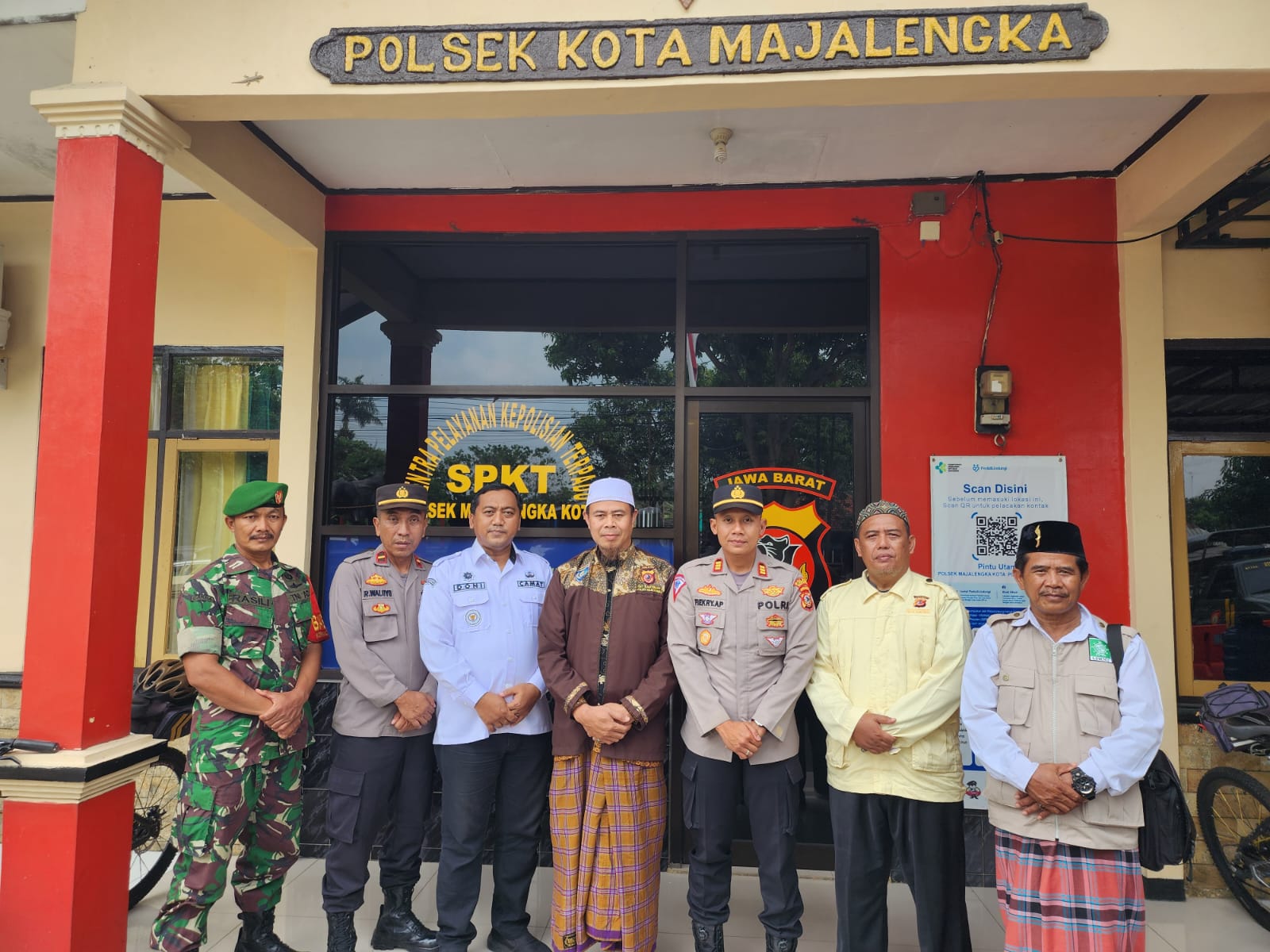 Para Tokoh Dan Muspika Majalengka Kecam Keras Aksi Terorisme di Polsek Astana Anyar Bandung