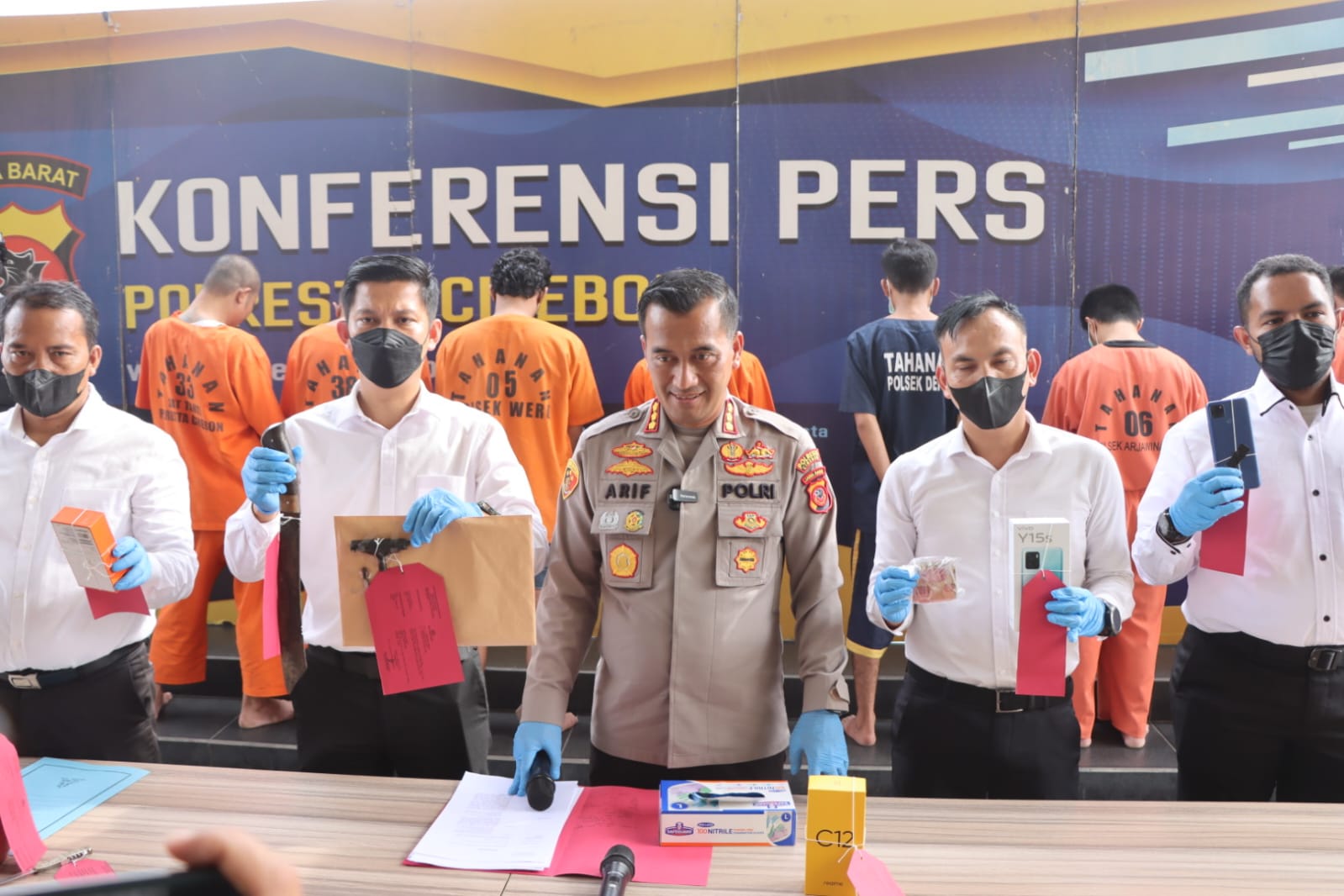 Satreksrim Polresta Cirebon Ungkap Tujuh Kasus C3