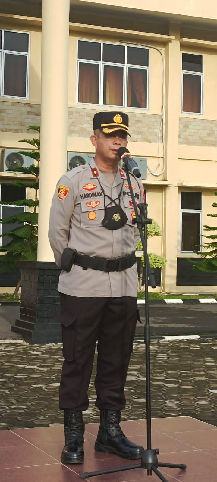 Dalam Apel Pagi 3 Item Disampaikan Kapolres Wakapolres PALI