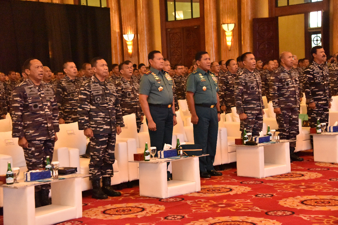 Pangkoarmada RI Ikuti Exit Briefing Kasal