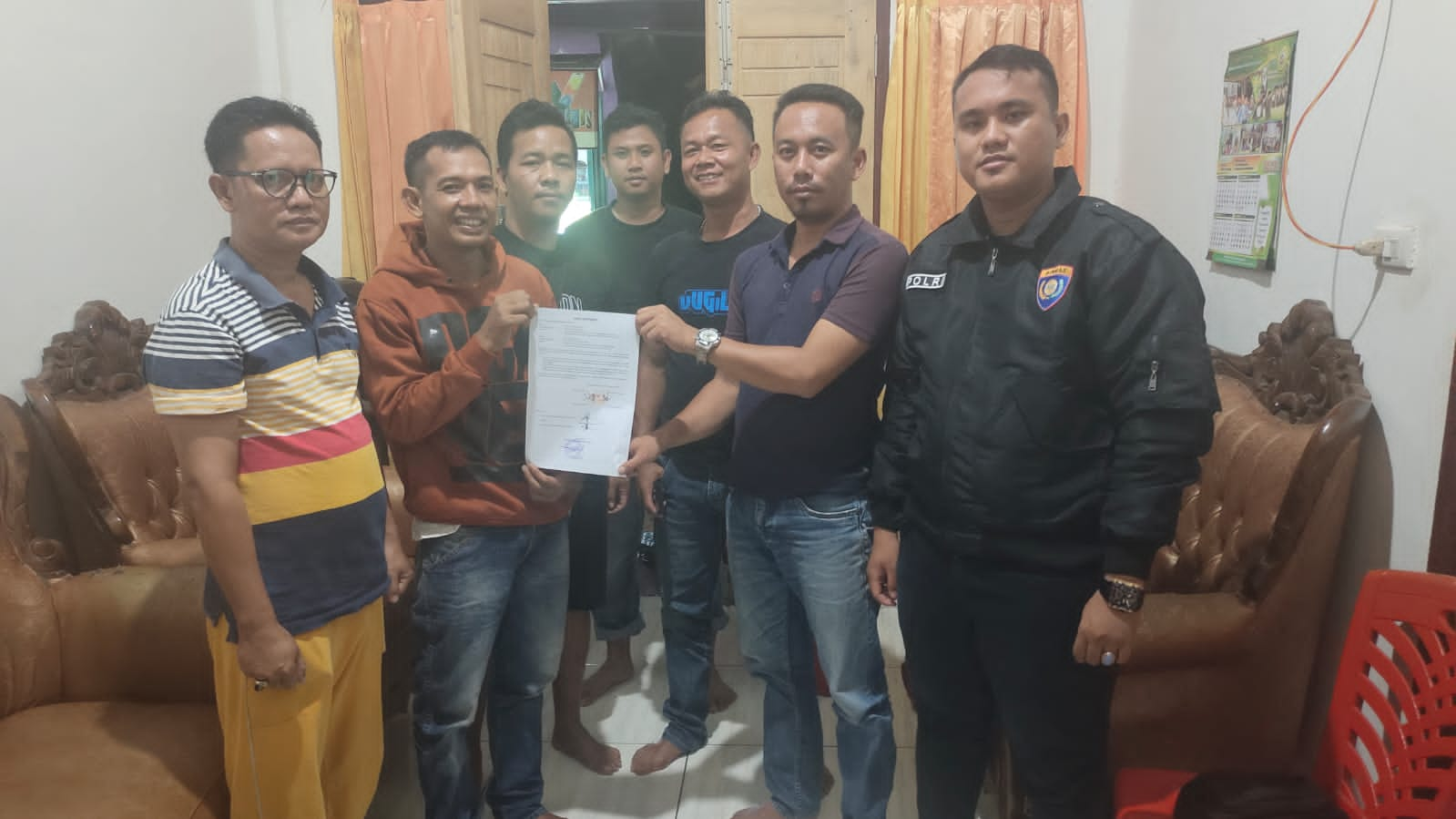 Jajaran Polsek Tanah Abang Selesaikan Pengancaman Degan Cara Damai