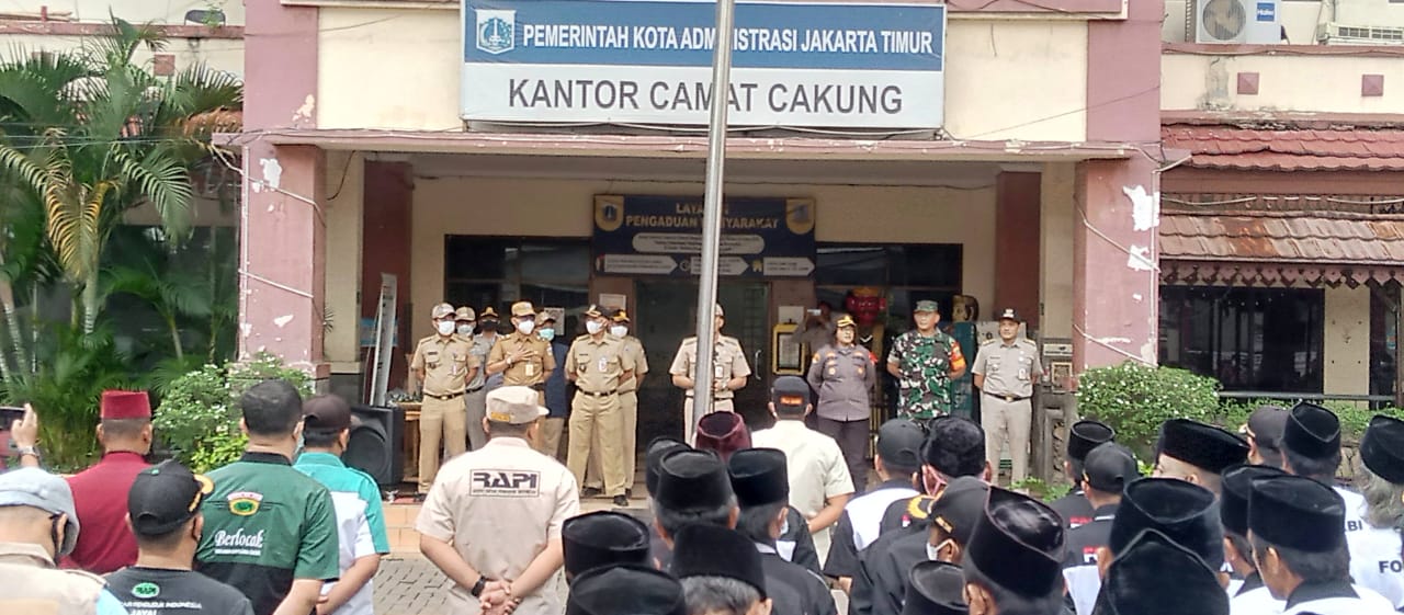 Apel Gabungan Tiga Pilar Pengamanan Natal Wilayah Kec Cakung