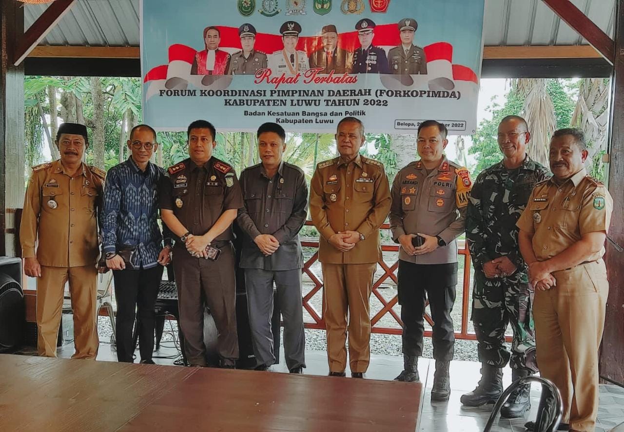 Rapat Terbatas Forkopimda, Kapolres Luwu : Refleksi 2022 dan Harapan 2023