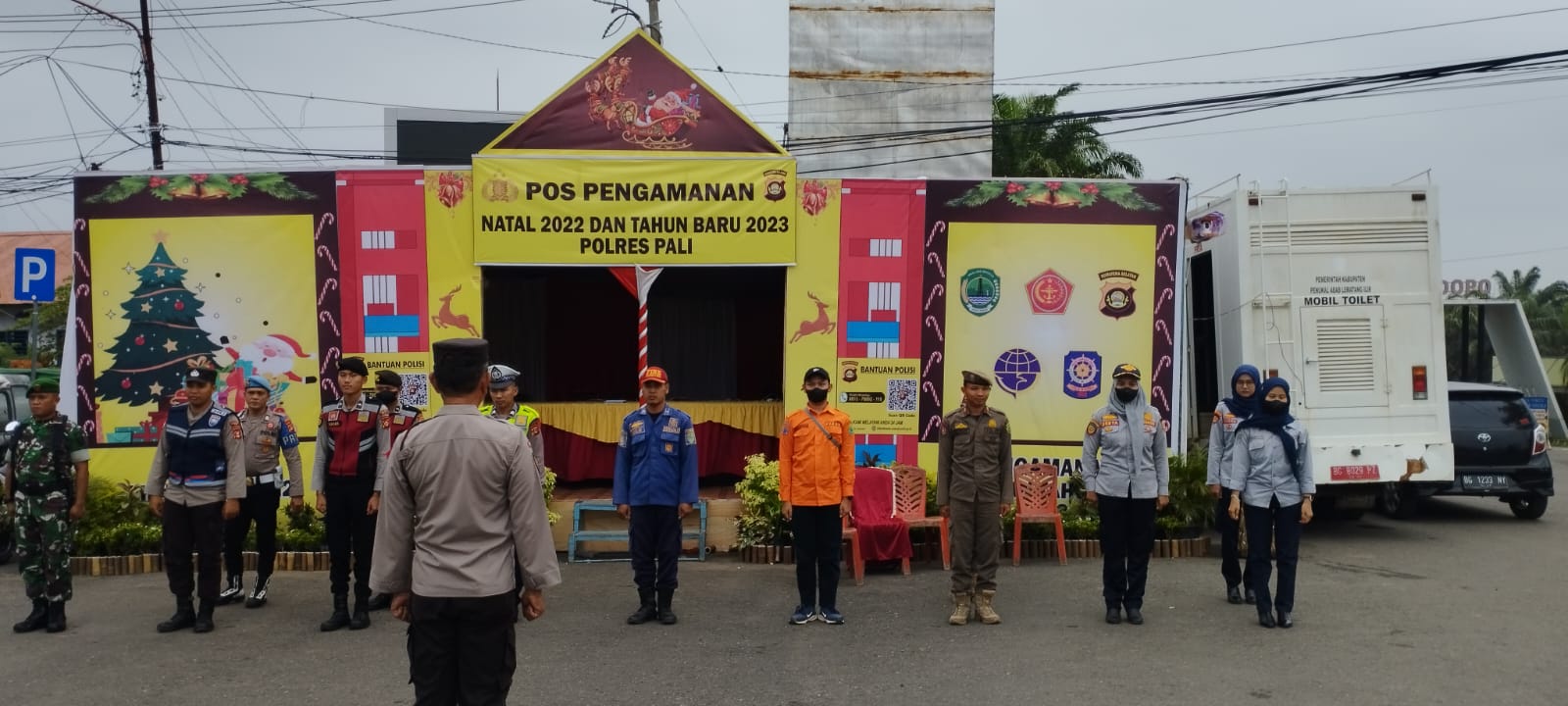 Polres PALI Gelar Kegiatan Ops Lilin Disimpang 5 Pendopo