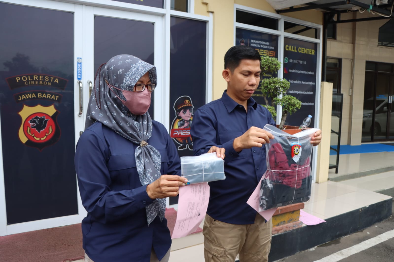 Satreskrim Polresta Cirebon Amankan Pelaku Pencabulan Anak Di Bawah Umur