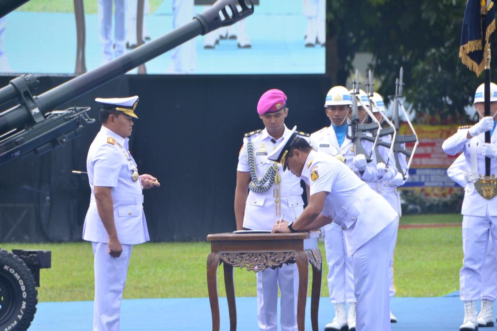 DANLANTAMAL III HADIRI SERTIJAB KASAL DI CILANGKAP