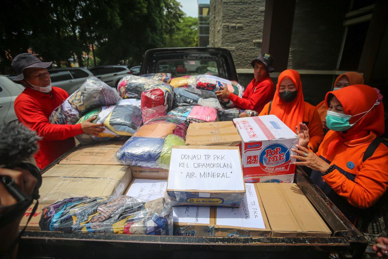 Peduli Gempa Cianjur, PKK Kota Bandung Kirim Bantuan Kemanusiaan