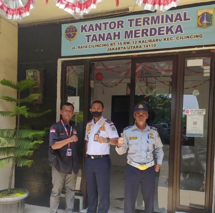 Pererat Silaturahmi,Media Jaya Pos News Kunjungi Kantor Terminal Tanah Merdeka