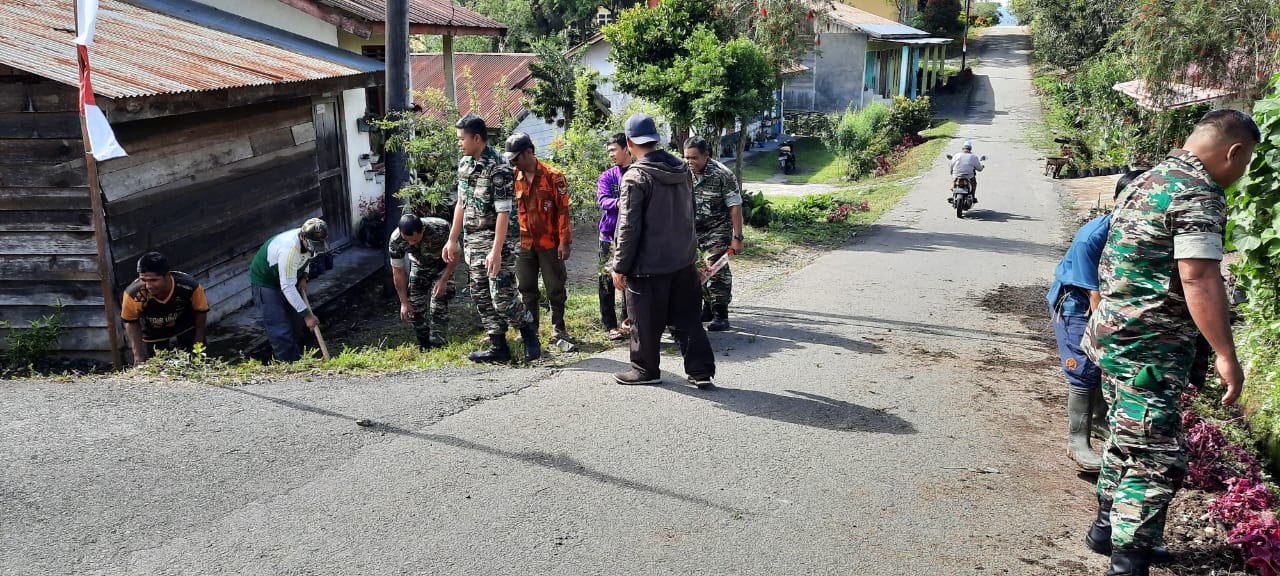 Danramil 05/Permata, Motori Gotong Royong Massal