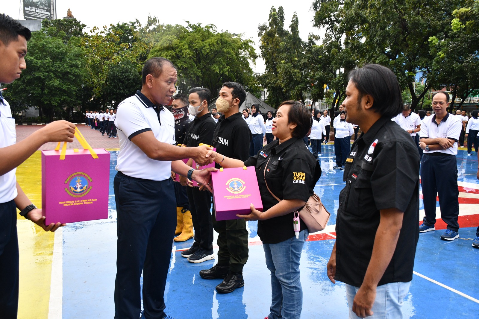 PERKUAT MANAJEMEN BIDANG PUBLIKASI, DANLANTAMAL III UNDANG WARTAWAN BINAAN