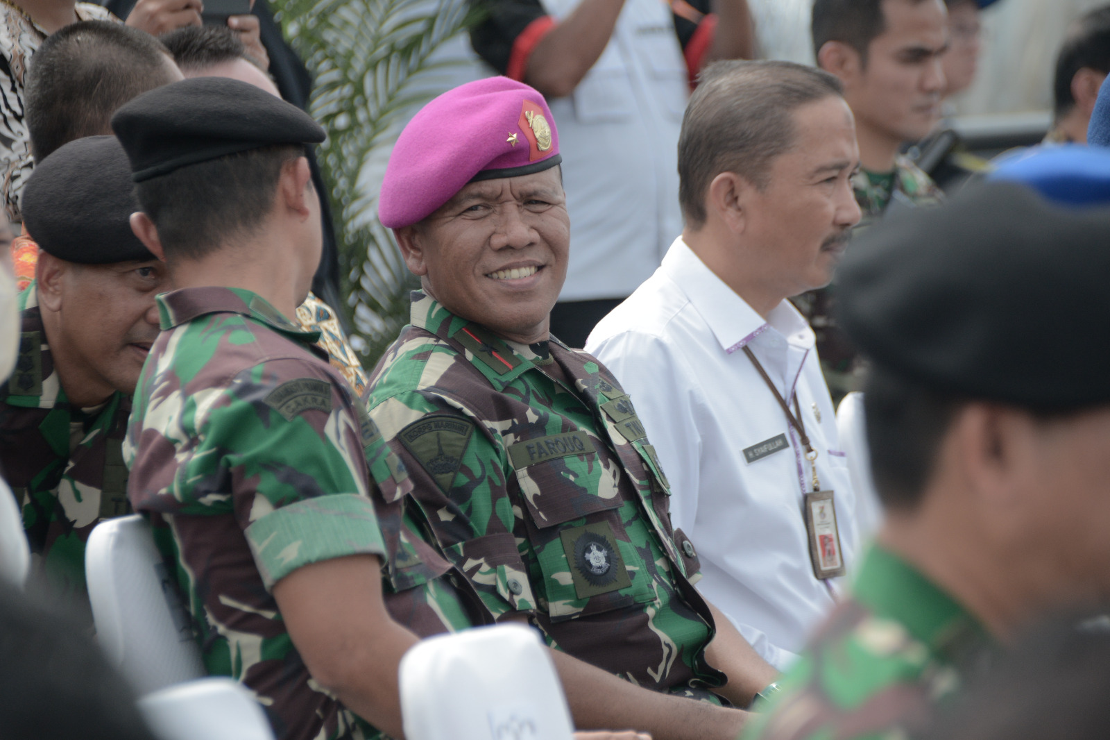 DANLANTAMAL III HADIRI PERESMIAN MONUMEN SUDIRMAN DI PIK 2 JAKARTA