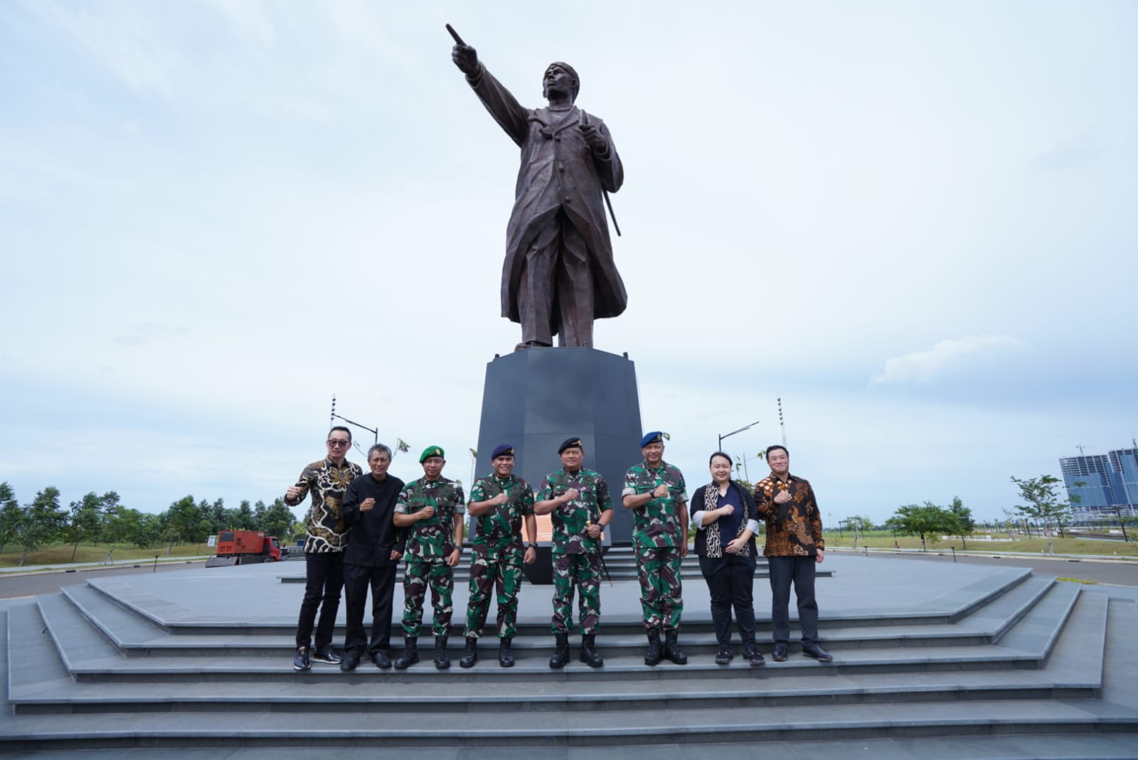 Panglima TNI Resmikan Monumen Jenderal Besar Soedirman di PIK-2