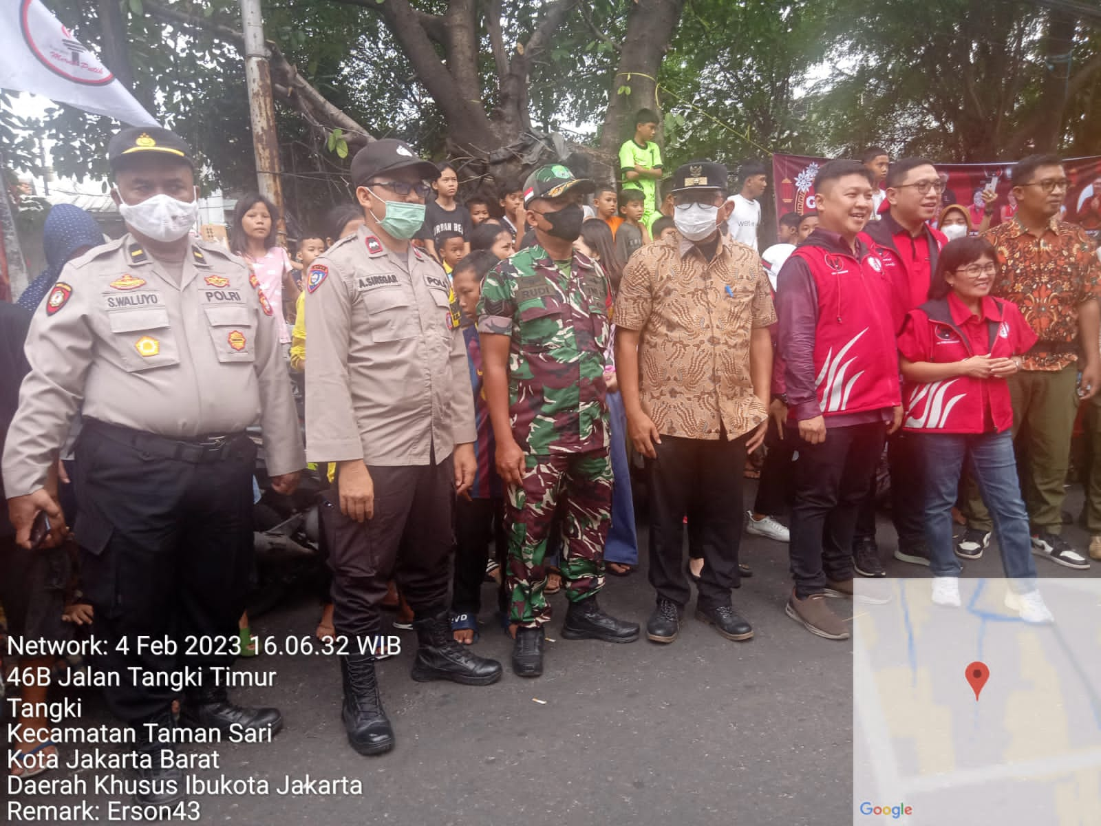 Perayaan Cap Go Meh Nusantara, Personil Tiga Pilar Tamansari Gelar Pengamanan