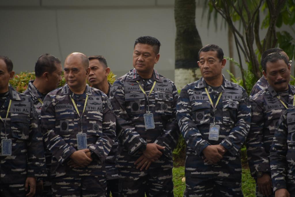 DANLANTAMAL III JAKARTA HADIRI RAPIM TNI AL TAHUN 2023 DI MABESAL