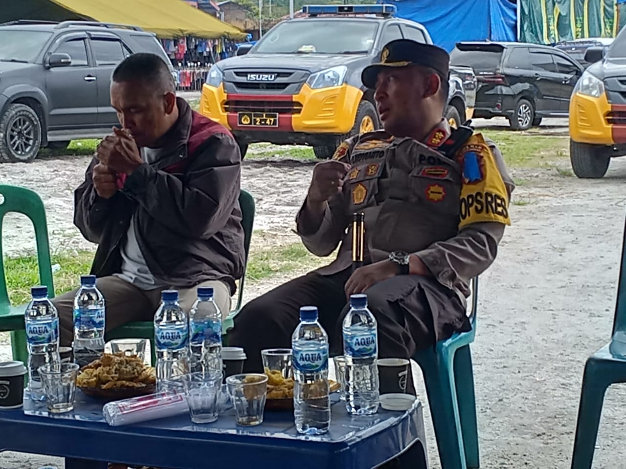 Kunjungan Kapolres Bener Meriah AKBP INDRA NOVIANTO S,IK Ke Lapangan PETA Kampung Lampahan Barat