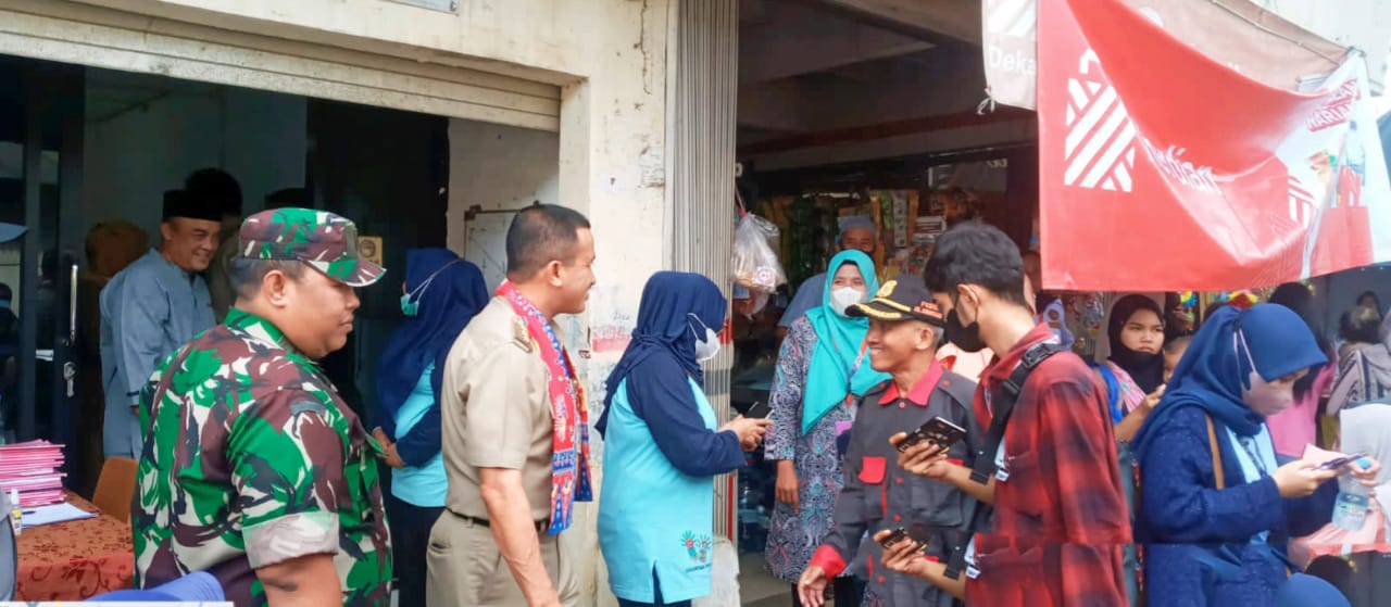 Babinsa, Bhabinkamtibmas Dampingi Walikota Jakarta Timur Launching Balai Kesehatan RW-05 Rawa Terate