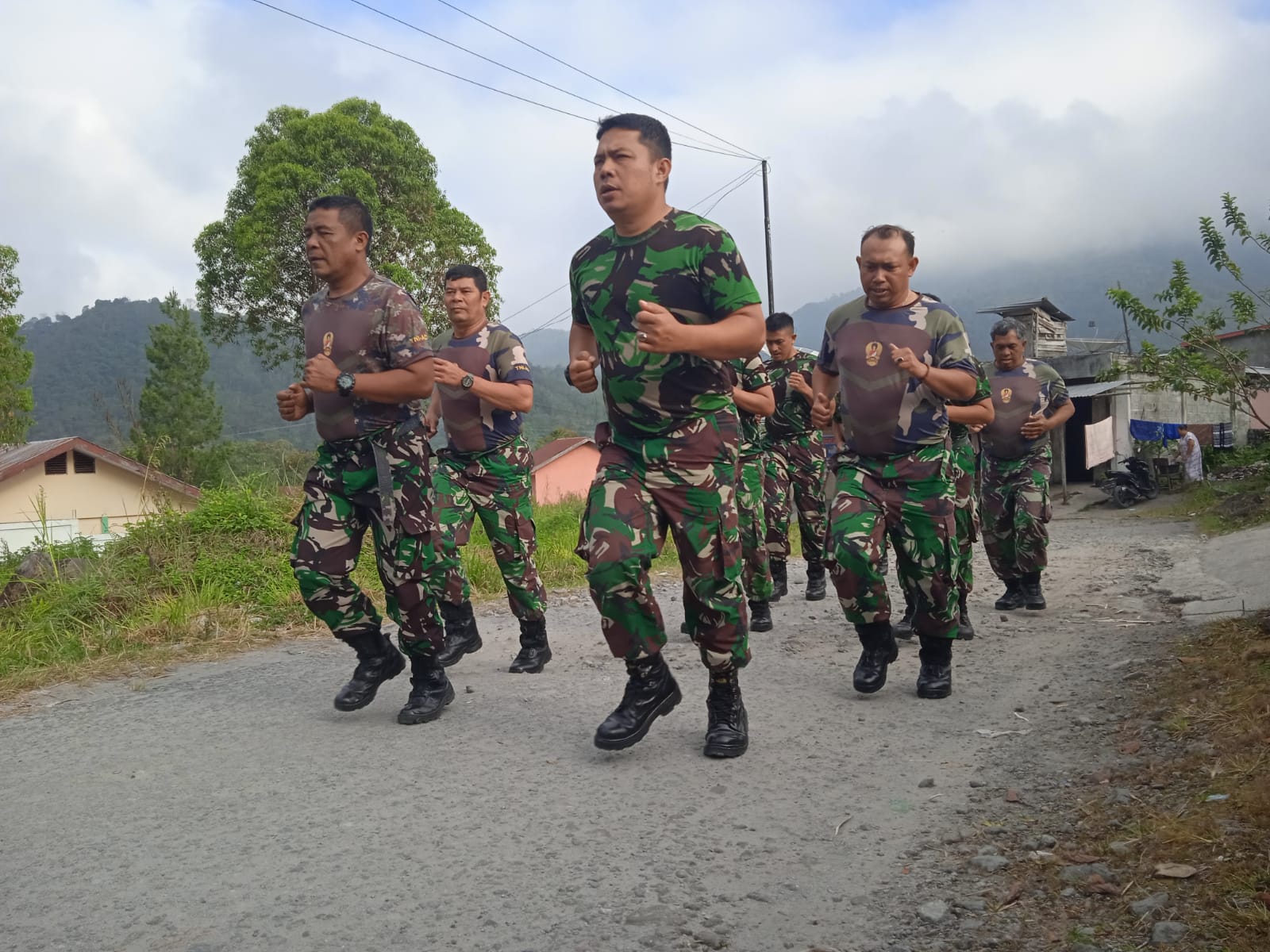 Koramil 02/WPS: Jaga Tubuh Tetap Prima